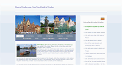 Desktop Screenshot of discoverwroclaw.com